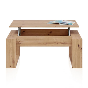 Mesa de centro elevable Neo Alpine Oak
