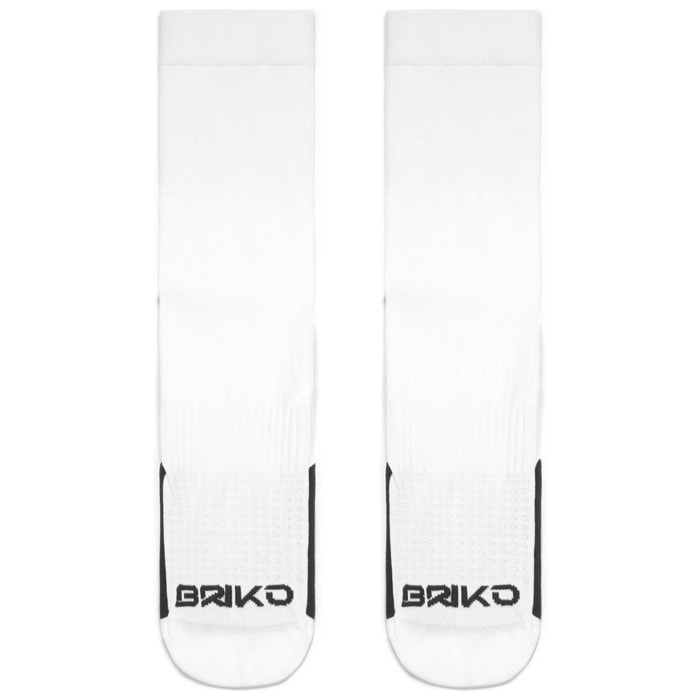 Calze Briko Uomo Donna Bianco Pro Socks 12Cm