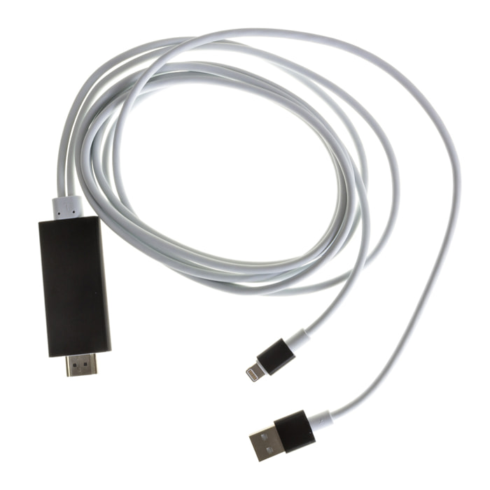 CAVO HDMI PER iPHONE / iPAD LIGHTNING 8 PIN