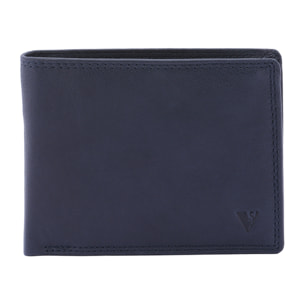 Portafoglio  da uomo In Vera pelle Made in Italy 9,5x12x2,5 cm
