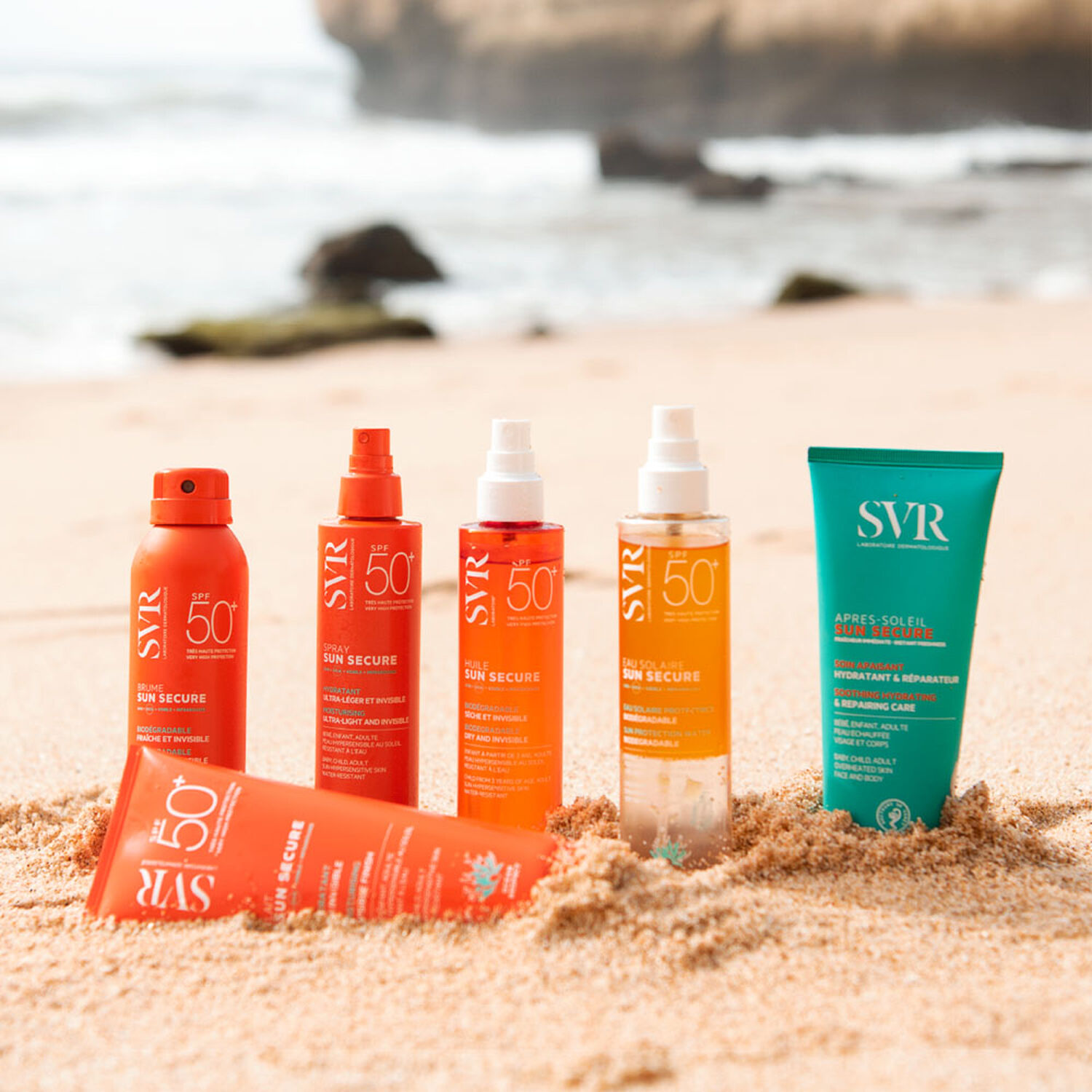 Sun Secure - Spray Hydratant Ultra-Léger et Invisible SPF50+ 200 ml