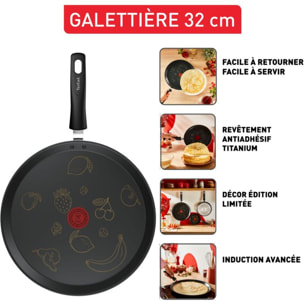 Poêle TEFAL 32cm induction