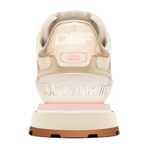 Zapatillas Deportivas Mujer Vibla Zig Patch Beige