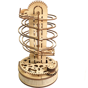 Modello in legno 3D, con movimento meccanico design della pista di palle meccaniche. 324 parti