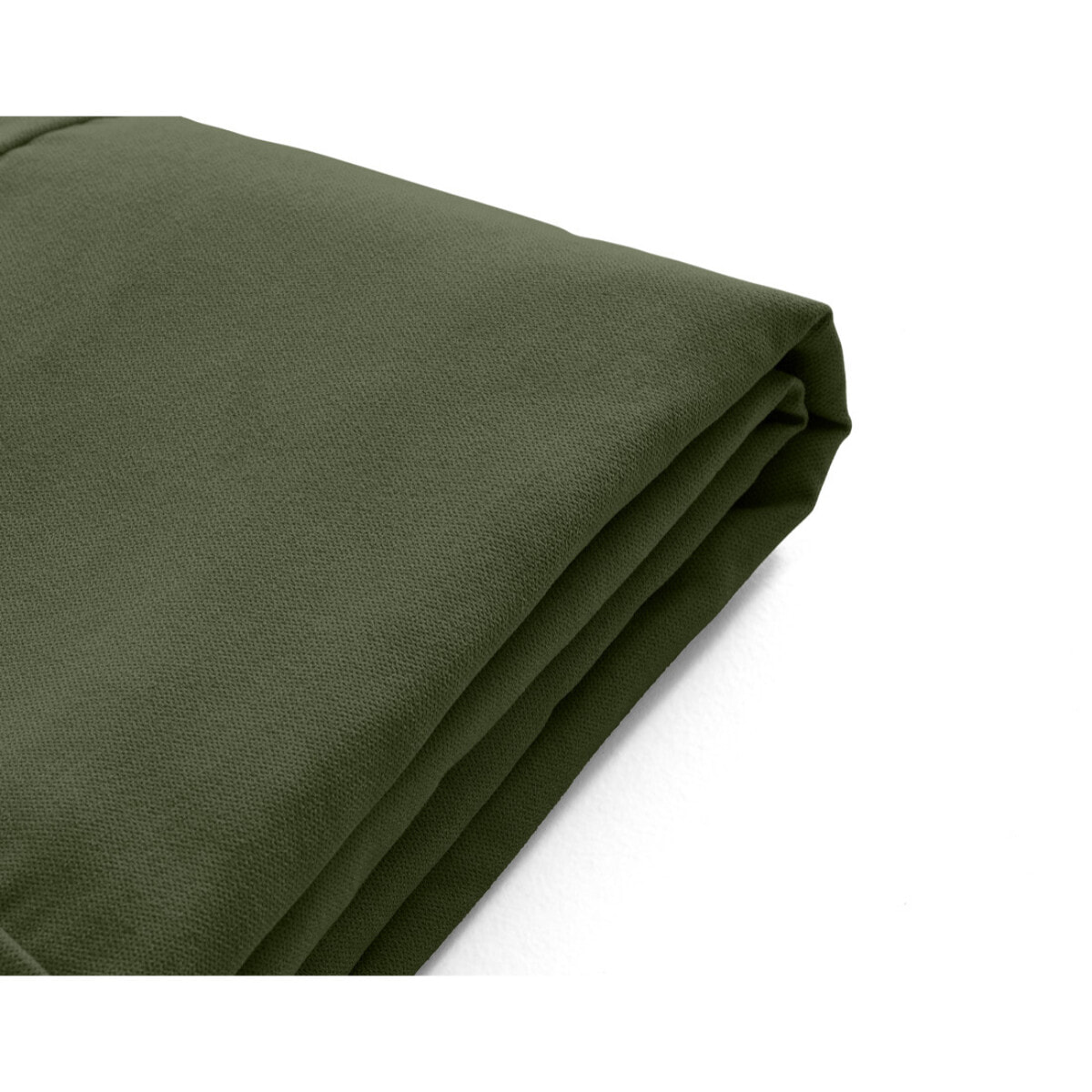 Housse en tissu pour canapé déhoussable Jake d'angle gauche 5 places - Vert