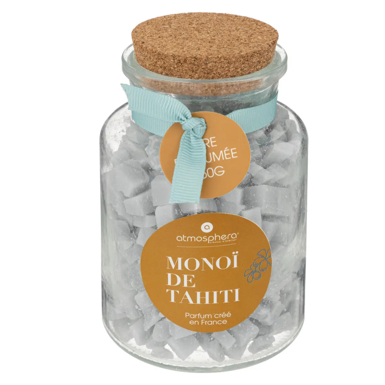 Cire parfumée "Izor" en verre 150g monoï
