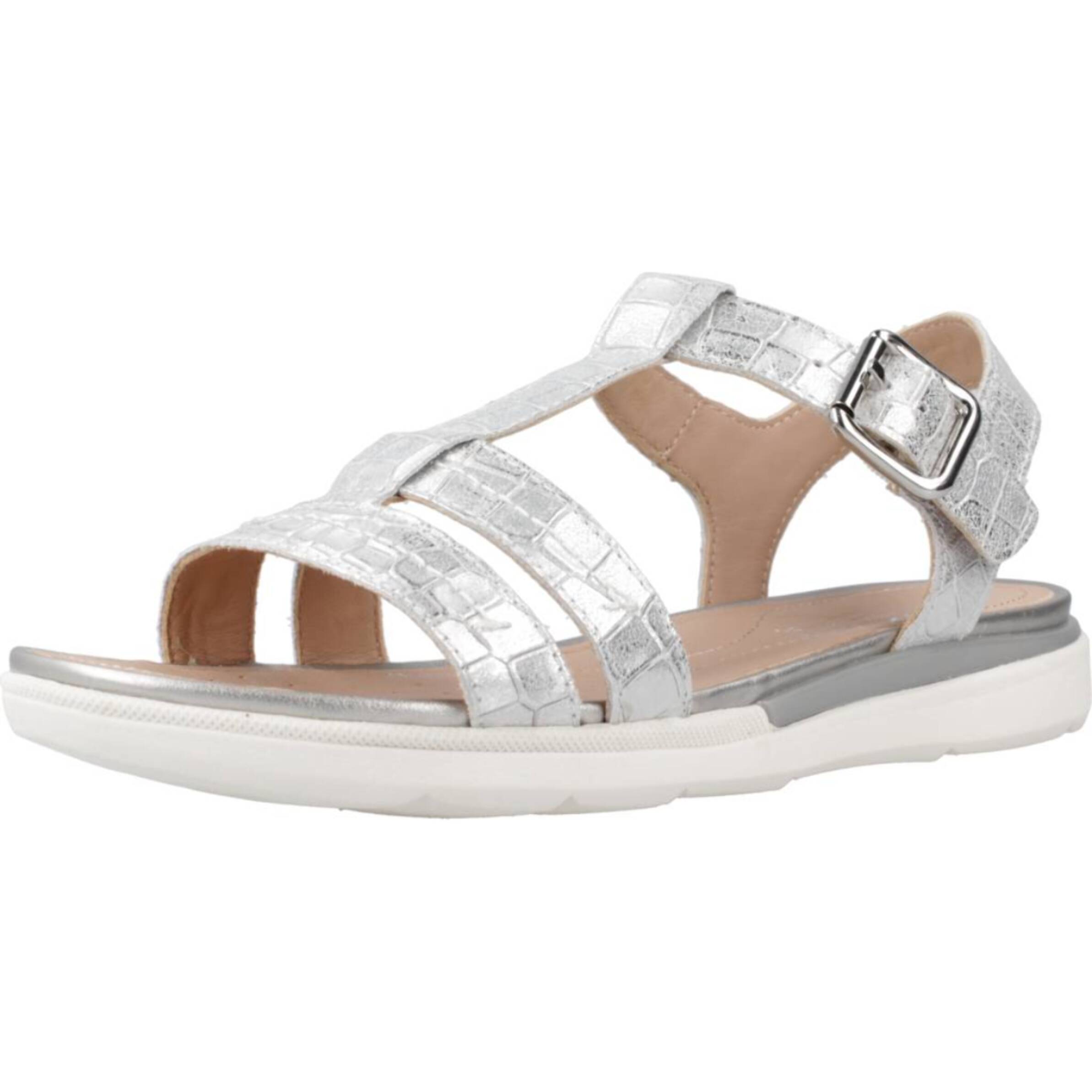 Sandalias Mujer de la marca GEOX  modelo D SANDAL HIVER Silver