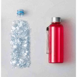 Bottiglia Lecit REPT 600 ml. Con tappo rosa in acciaio