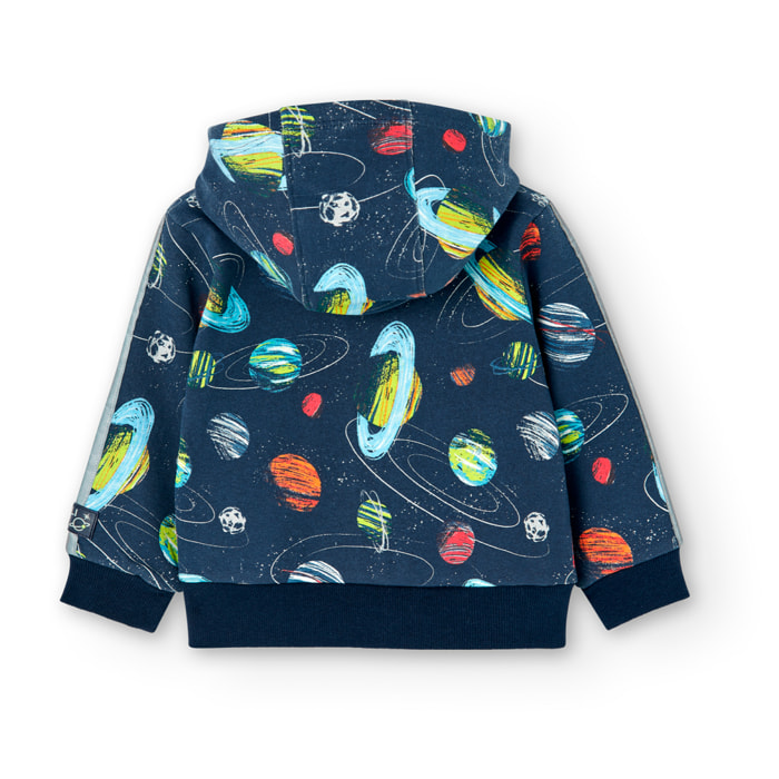 Chaqueta felpa de bebé niño -BCI