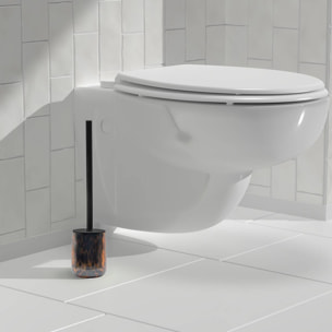 Brosse WC Dotty motif flammes