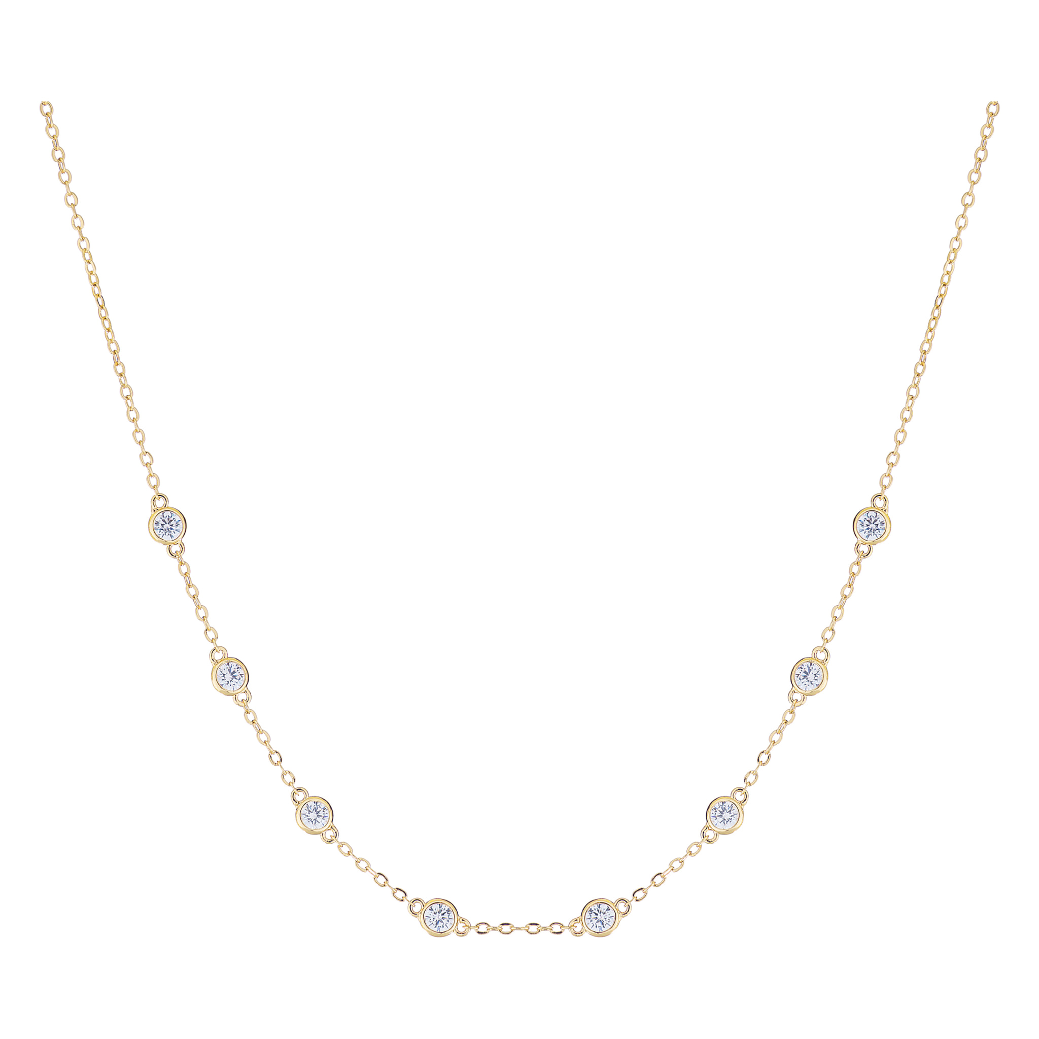 Collana U.S. Polo Assn. In metallo placcato oro