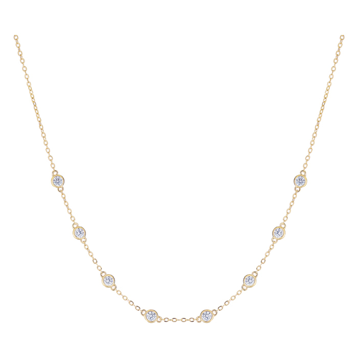 Collana U.S. Polo Assn. In metallo placcato oro