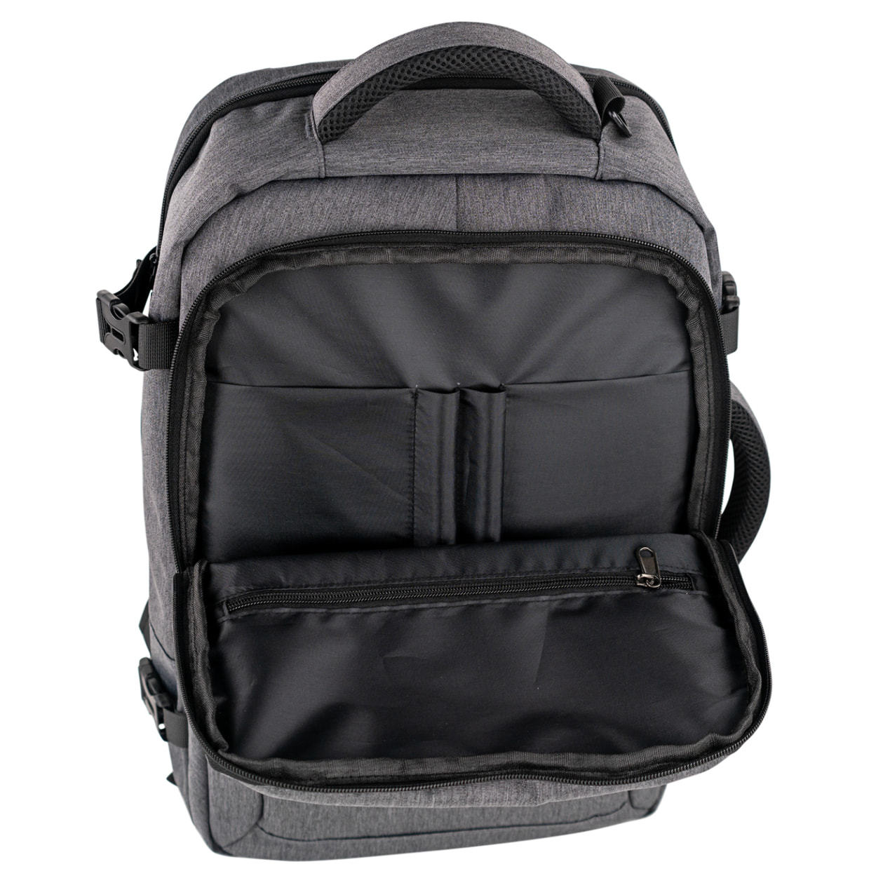 Mochila Viaje Cabina Jaslen Leeds Gris