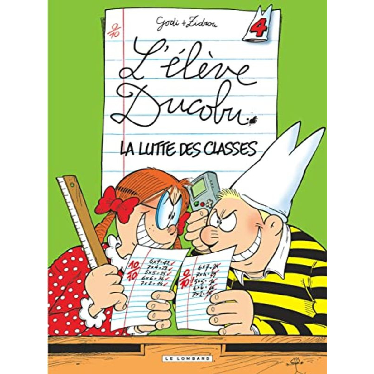 Zidrou | L'élève Ducobu, tome 4 : la lutte des classes | Livre d'occasion