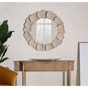 SPECCHIO DA MURO DUNE CM 85X7,5X85 (MISURA SPECCHIO CM Ø 62)