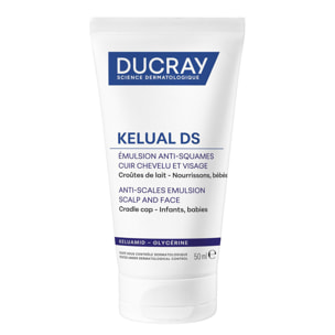 Kelual Ds - Émulsion Anti-Squames Cuir Chevelu et Visage 50 ml
