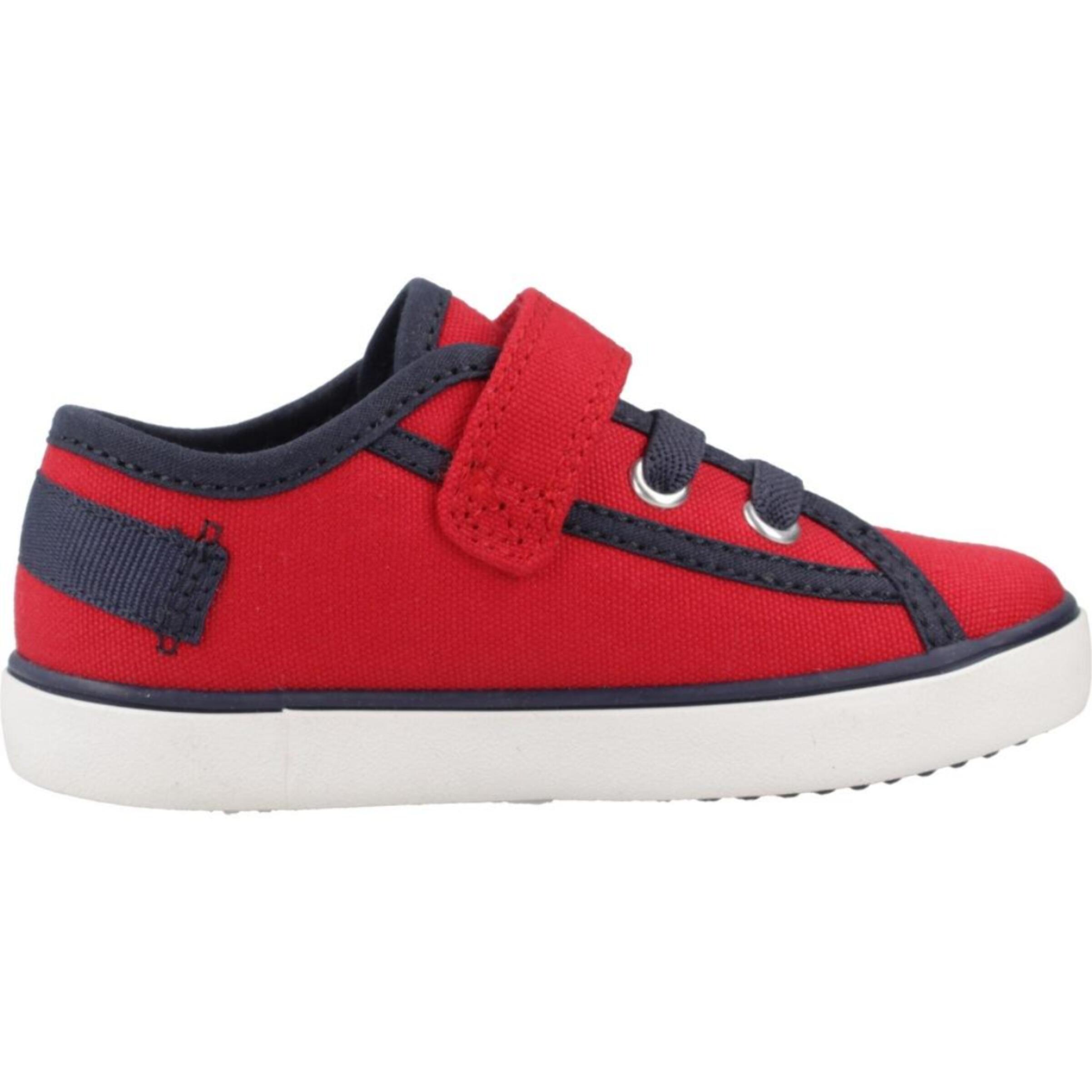 Zapatillas Niño de la marca GEOX  modelo B GISLI B. A ROJO