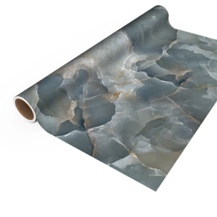 Revêtement sticker sol - MARBRE DE ROME - Rouleau adhésif Protection Anti-dérapant