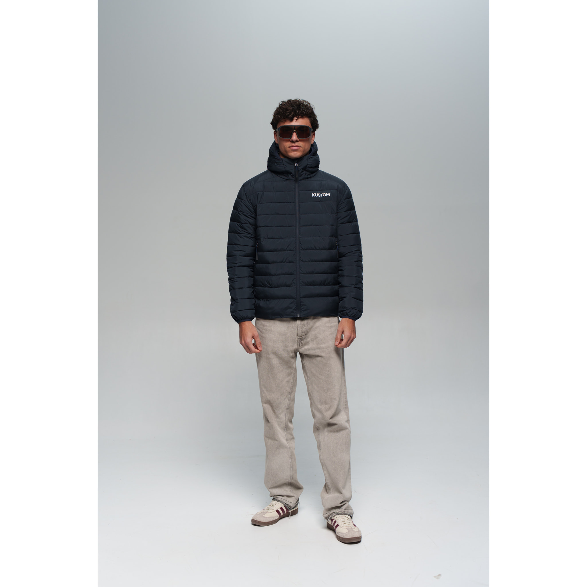 Chaqueta ligera para hombre KUSTOM SOLARA Light - Azul marino
