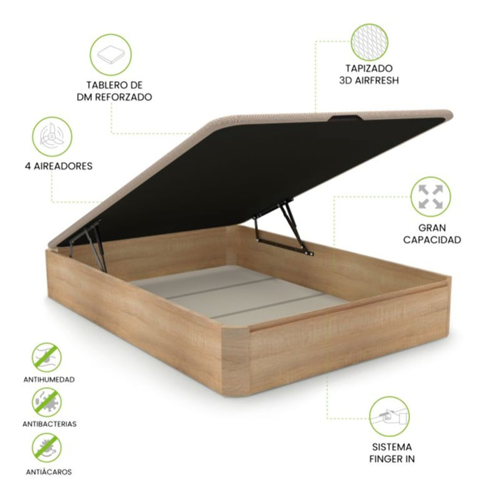 Canapé Luxury 3D Roble