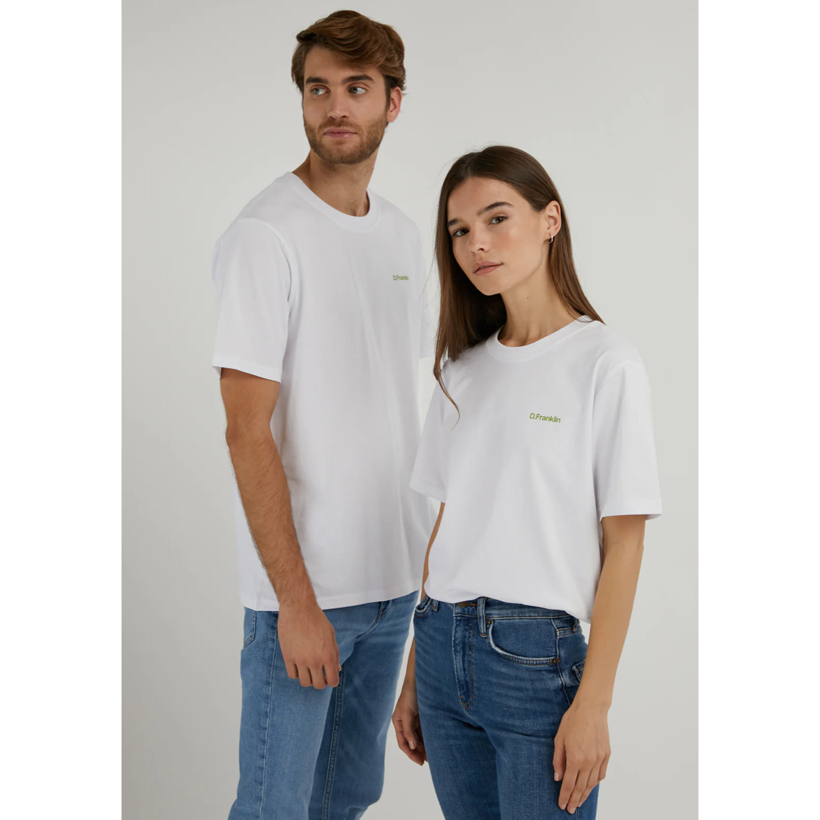 Social Club T-Shirt White / Green