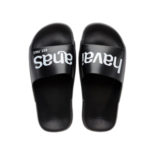 Infradito Havaianas HAV. SLIDE CL.LOGOMANIA Nero