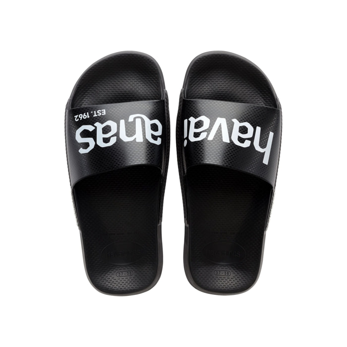 Infradito Havaianas HAV. SLIDE CL.LOGOMANIA Nero