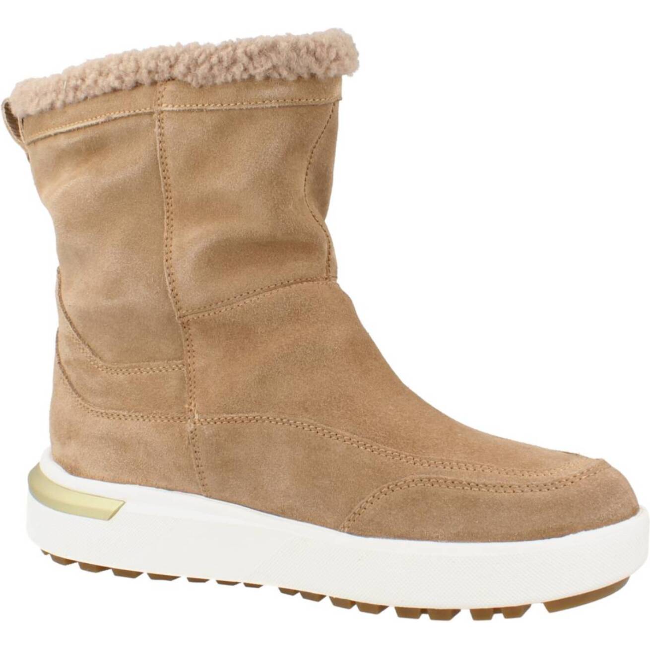 Botines Mujer de la marca GEOX  modelo D DALYLA B ABX MARRON CLARO