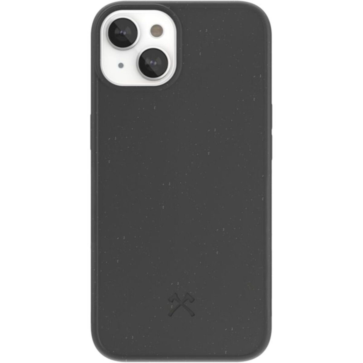 Coque bumper WOODCESSORIES iPhone 14 Plus BioCase noir
