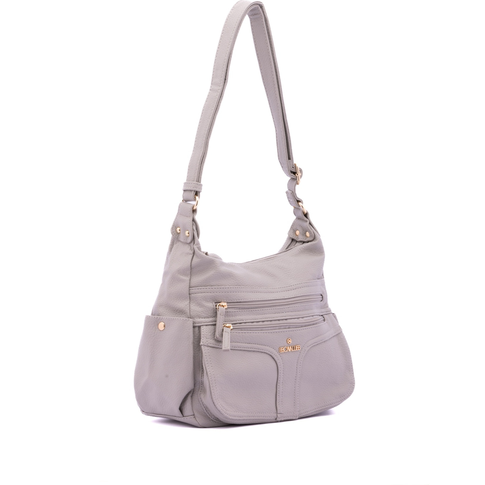 Borsa a spalla da donna - Modello False - Ecopelle - 33.0 x 25.0 x 14.0 cm
