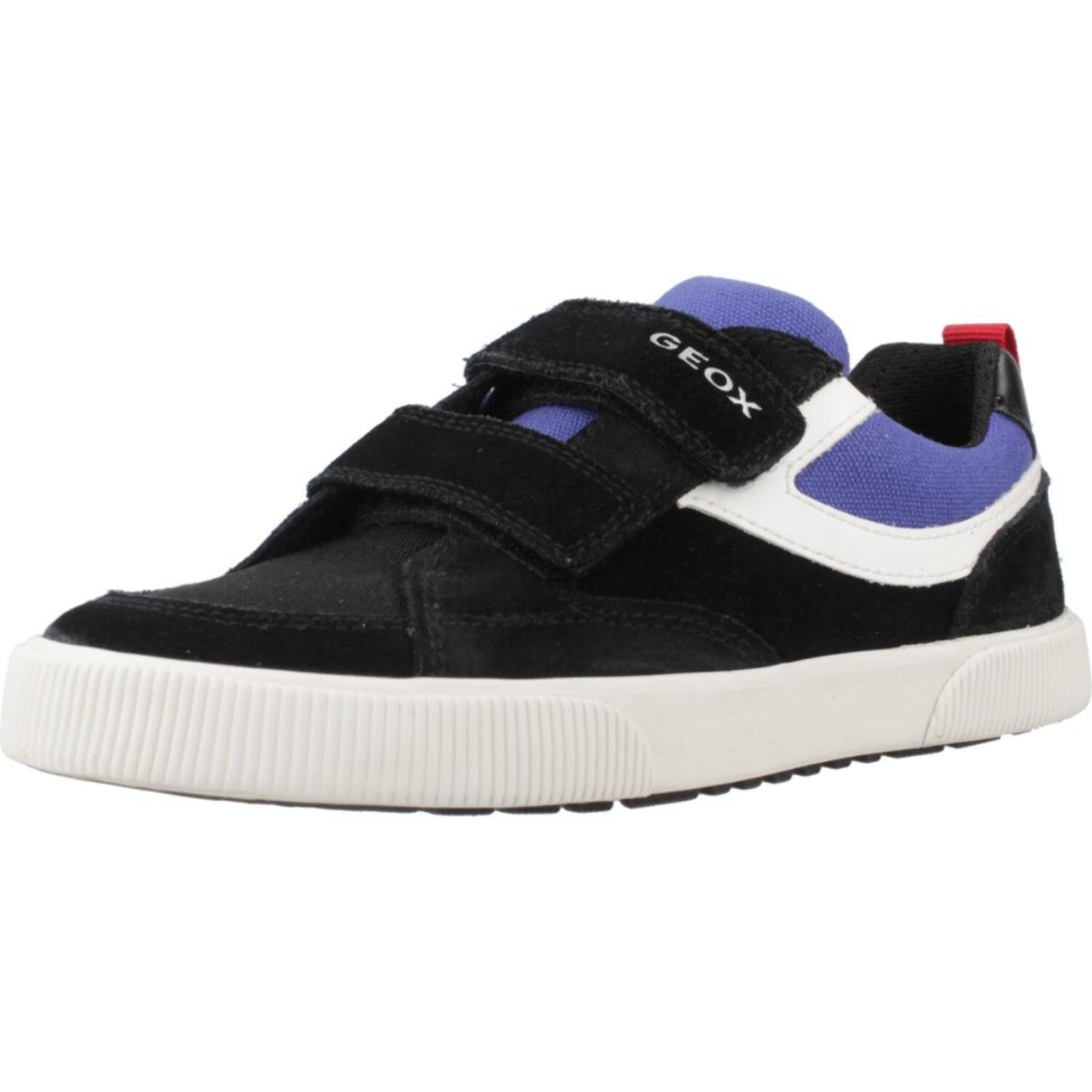 Zapatillas Niño de la marca GEOX  modelo J ALPHABEET BOY NEGRO