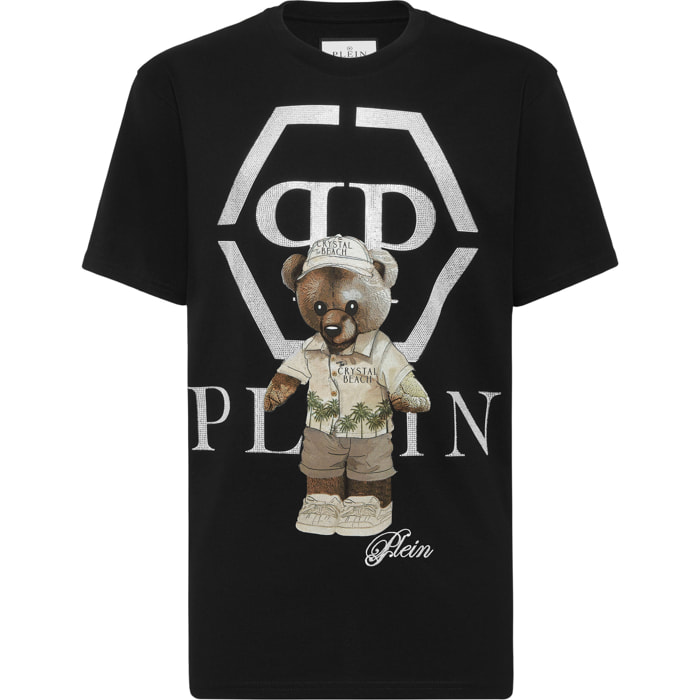 PHILIPP PLEIN T-shirt girocollo a maniche lunghe TEDDY