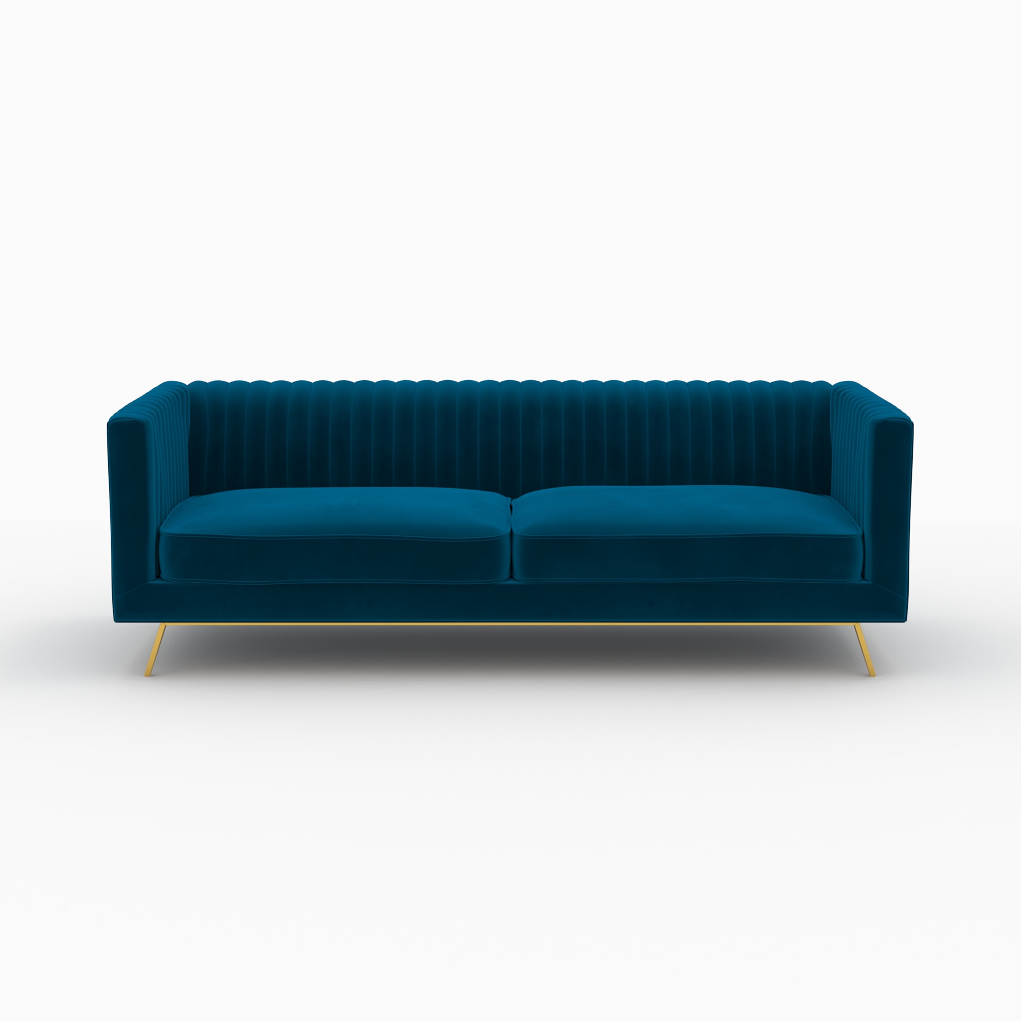 Ensemble canapé, fauteuil et table basse 4 places - Gatsby