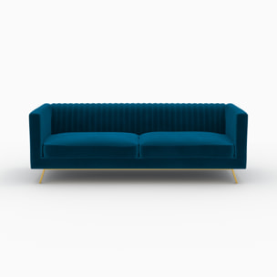 Ensemble canapé, fauteuil et table basse 4 places - Gatsby