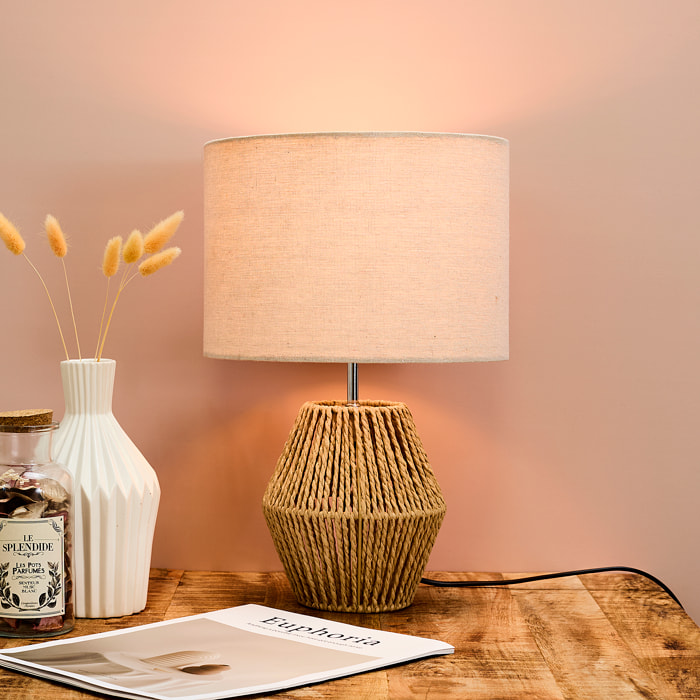 Lampe Abatjour Lin H35cm