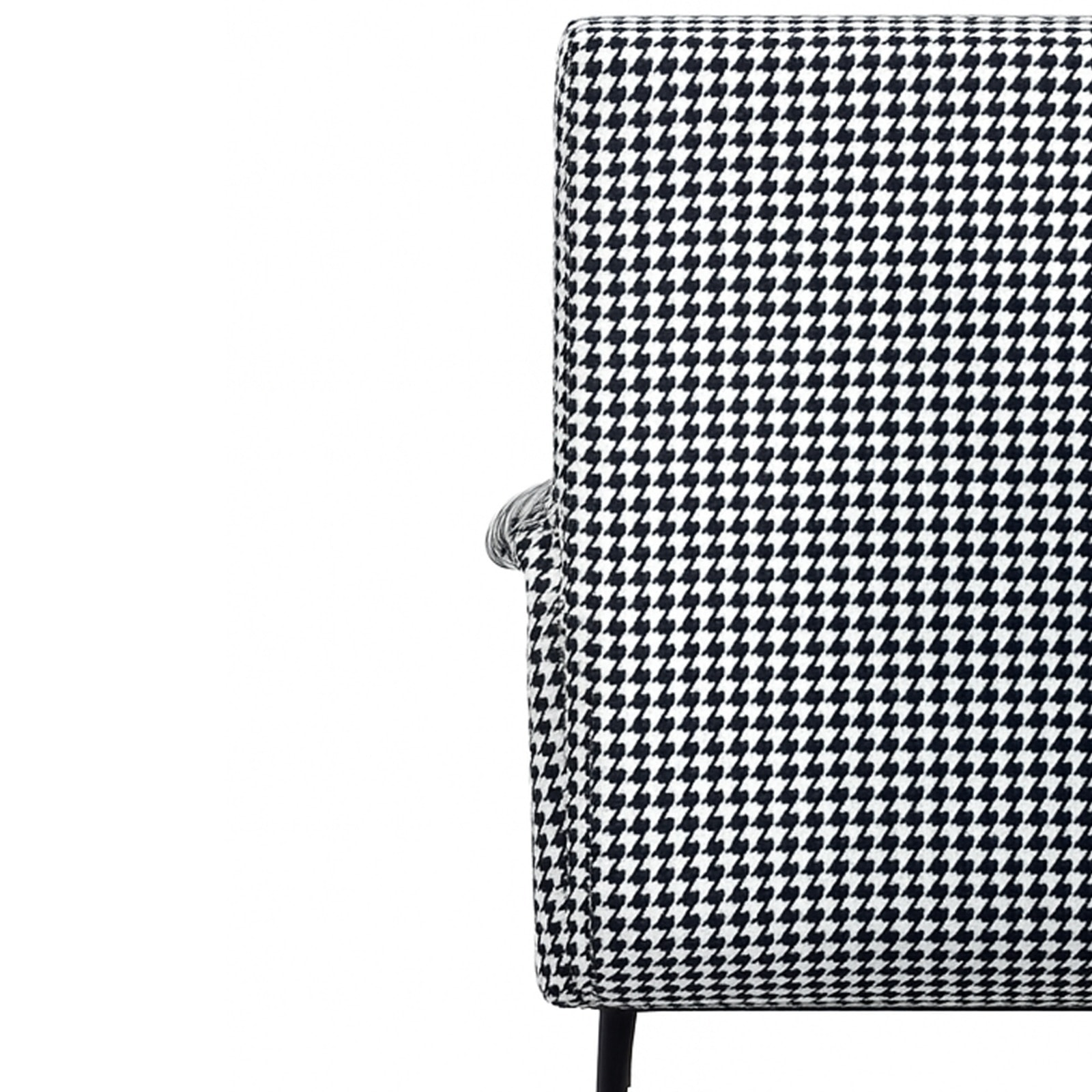 Poltrona Marilyn Pied De Poul Bianca e nera