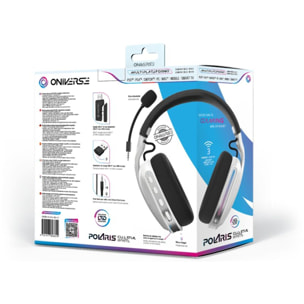 Casque gamer ONIVERSE Polaris Celestial White