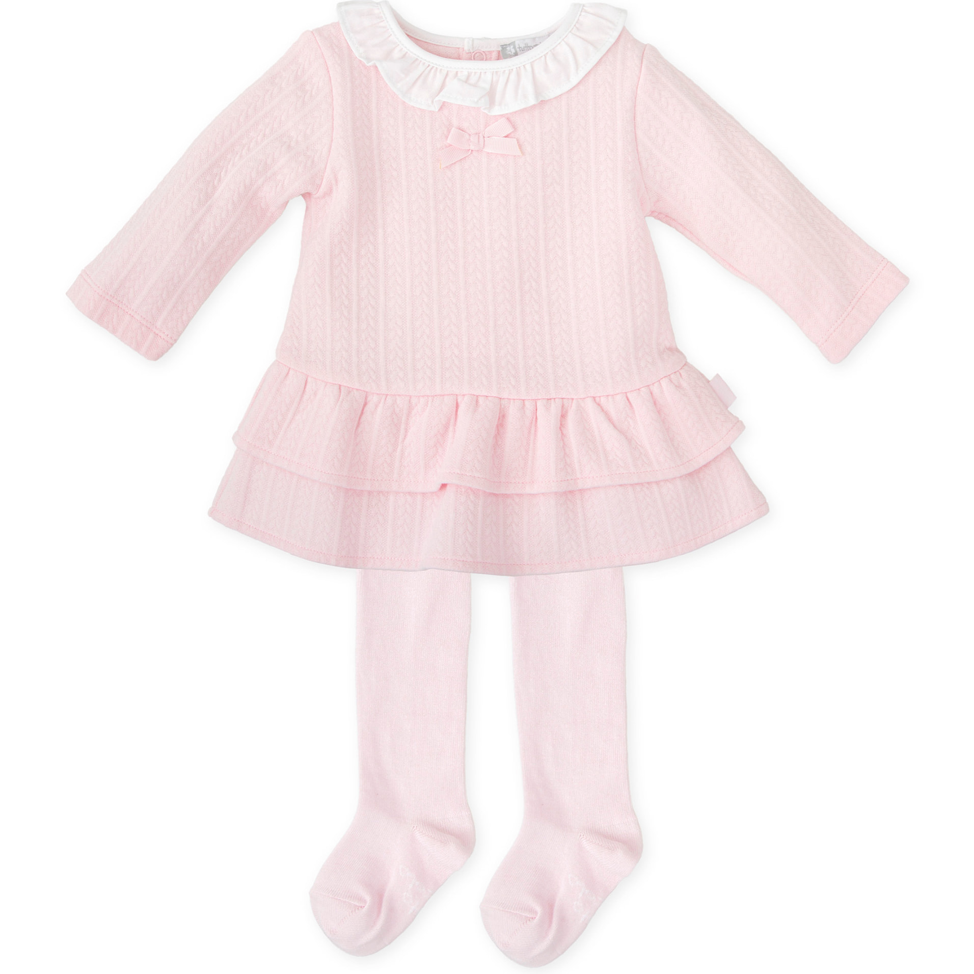 VESTIDO CON LEOTARDOS ROSA - Rosa