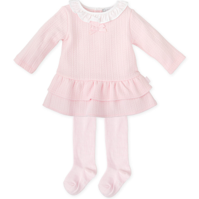 VESTIDO CON LEOTARDOS ROSA - Rosa