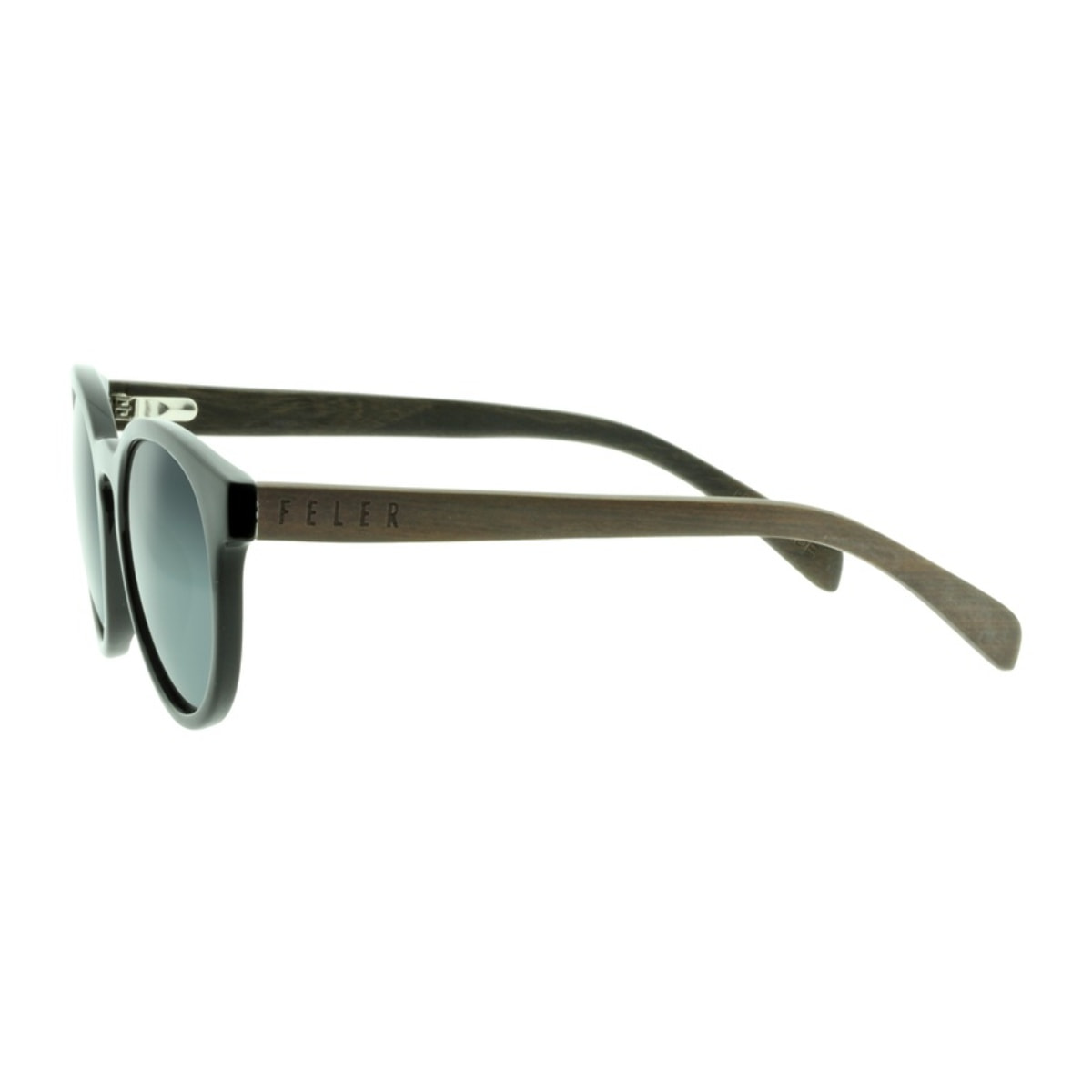 Gafas de Sol Feler 1507-1 - BLACK Polarizadas de Madera Unisex 51 mm