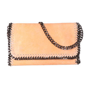 Borsa a spalla da donna In Vera pelle Made in Italy 27x17x1 cm