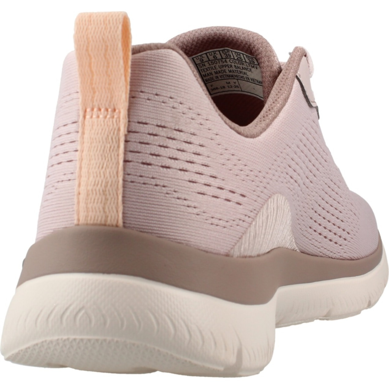 Sneakers De  Mujer 150754s Arch Fit Summits Daily Flow Rosa