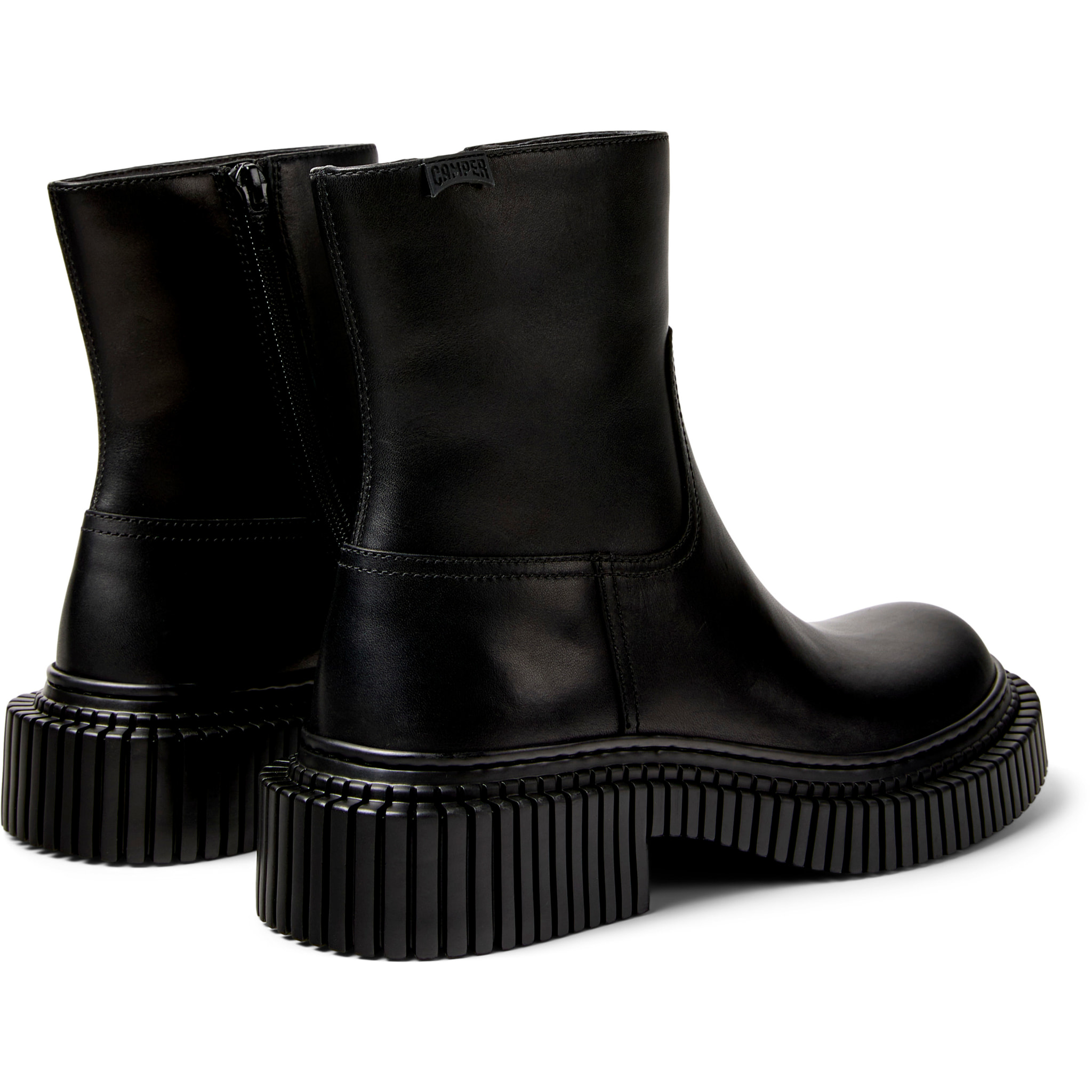 Botines - CAMPER Pix Berlin - Negro - Cuero liso