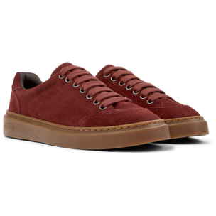 Sneakers - CAMPER Runner Twentyfive - Bordeaux - Pelle scamosciata