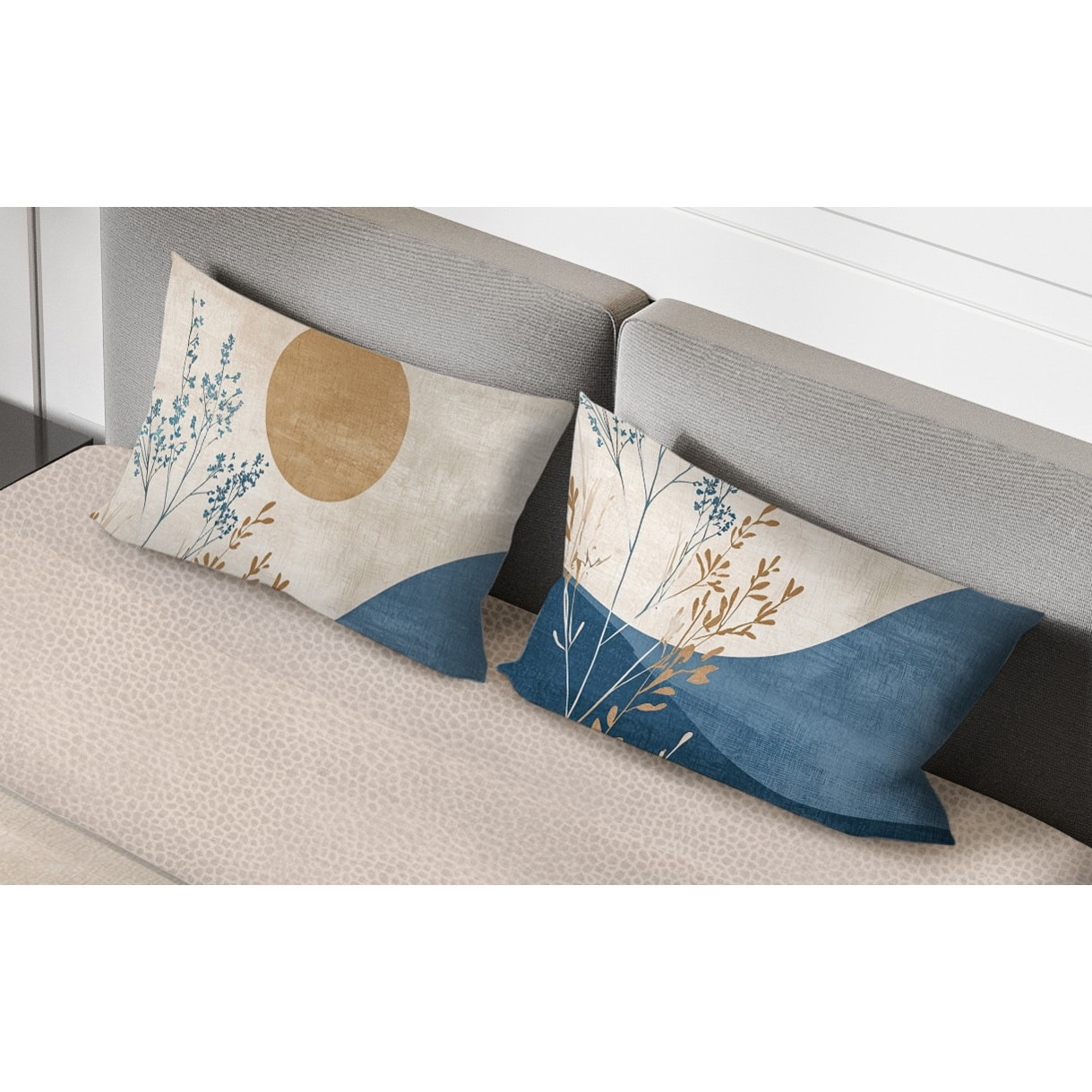 Parure copripiumino fotografico Piazzato Fine Art 1 piazza 1/2 Disegno Onda