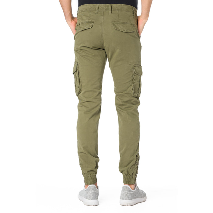 Pantalone Hot Buttered Samui cargo Verde