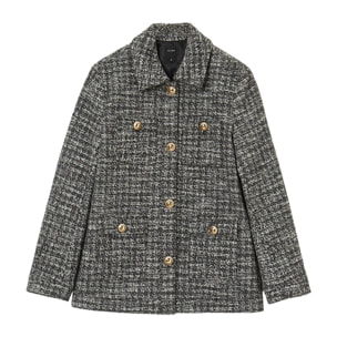 Giacca finanziera in tweed