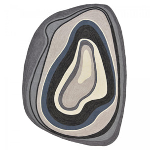 Tapis extérieur tissé kilim rectangle KAFI