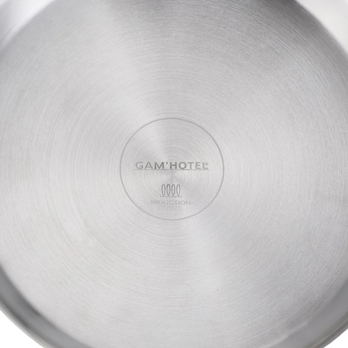 Crêpière 28 cm en inox avec fond triplex