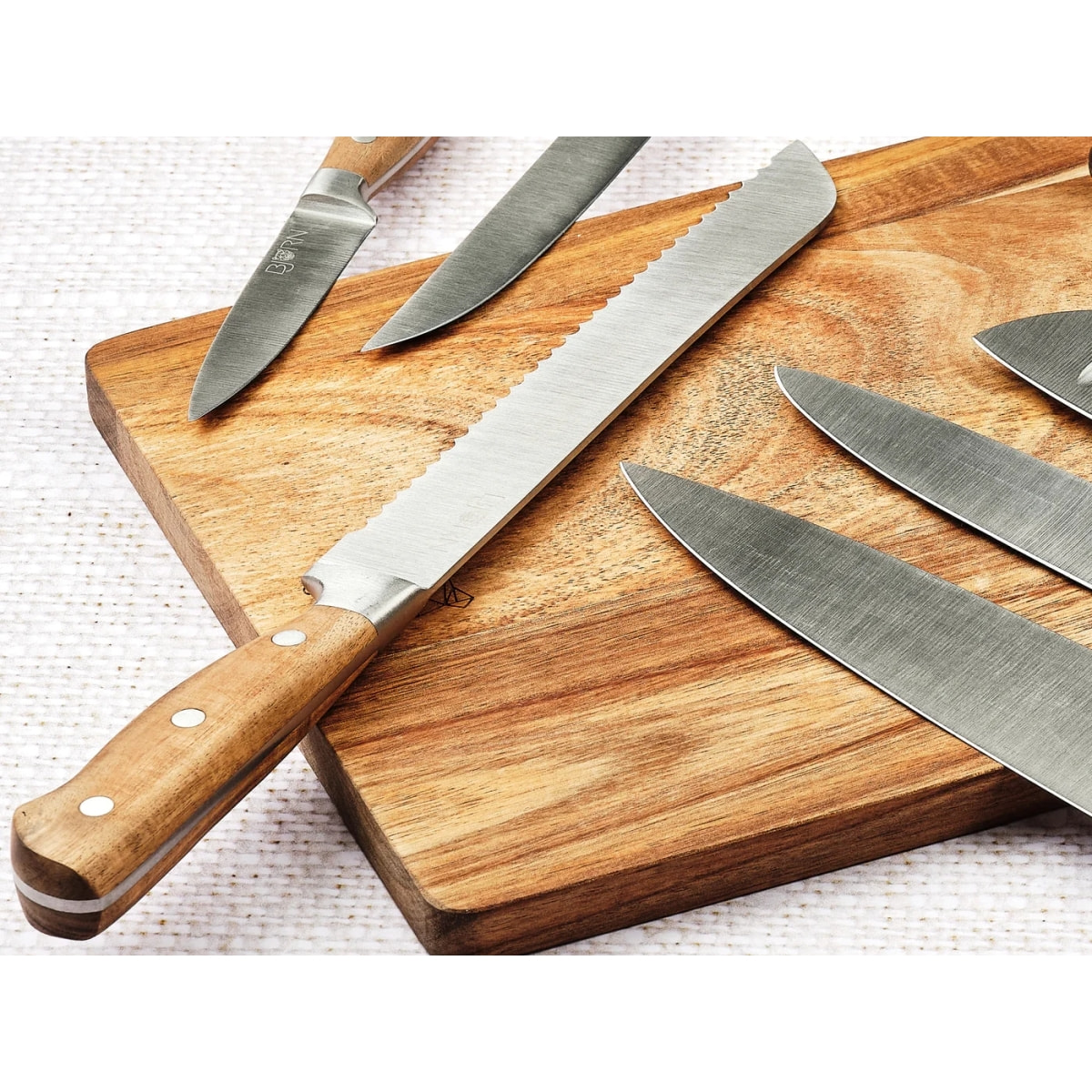 Bloc couteaux de cuisine et couteaux à steak JAKOB LOVIISA - 14 pièces
